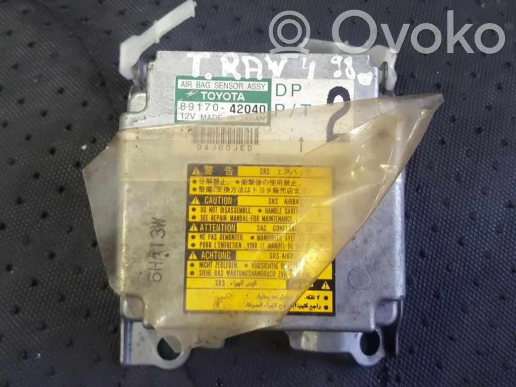 Toyota RAV 4 (XA10) Centralina/modulo airbag