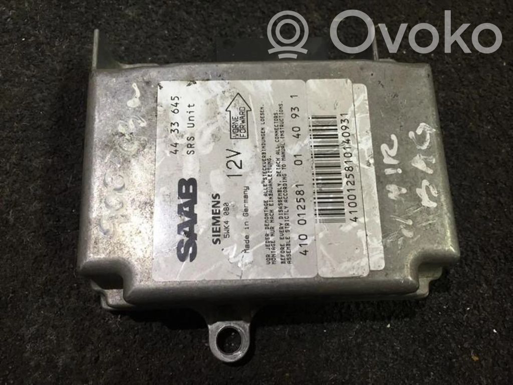 Saab 900 Airbag control unit/module 