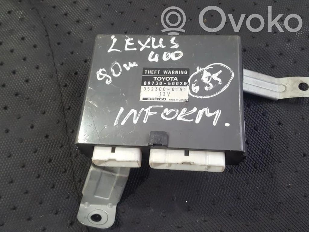 Lexus LS 460 - 600H Unidad de control/módulo inmovilizadora 