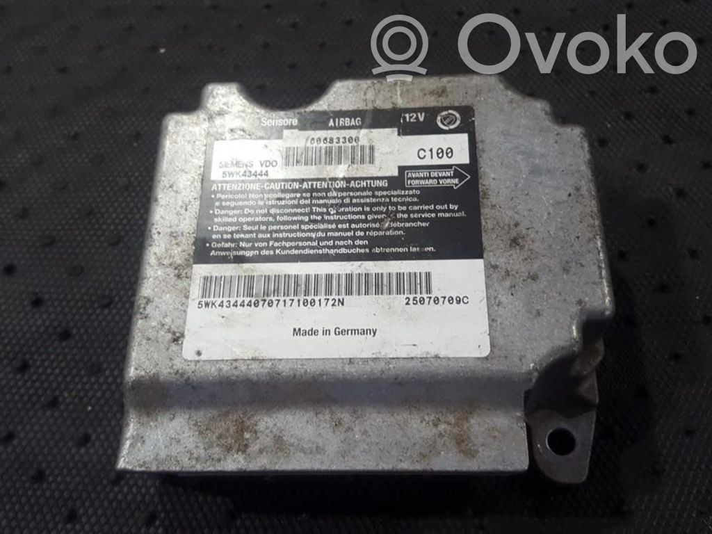 Alfa Romeo GT Unitate/modul de comandă airbaguri 