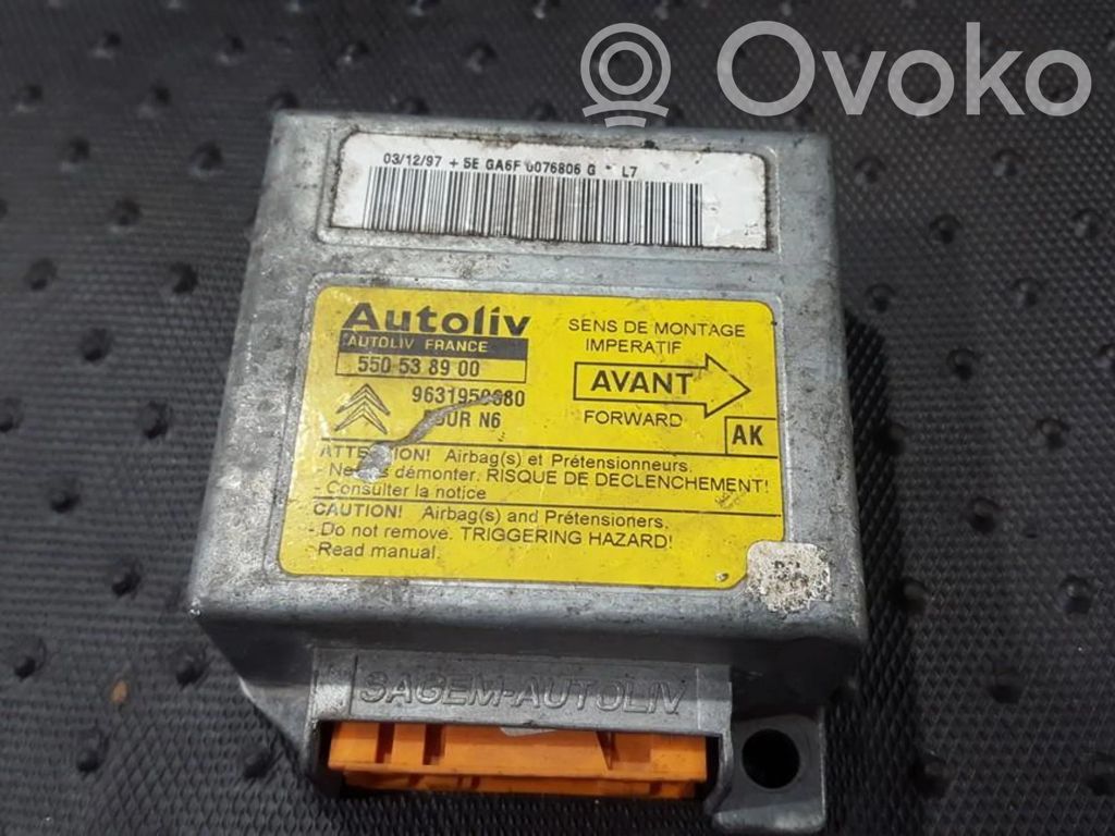 Citroen Xsara Unitate/modul de comandă airbaguri 