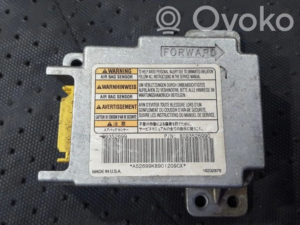 Airbag control unit/module   8093526990,09352699,09352699,8093526990
