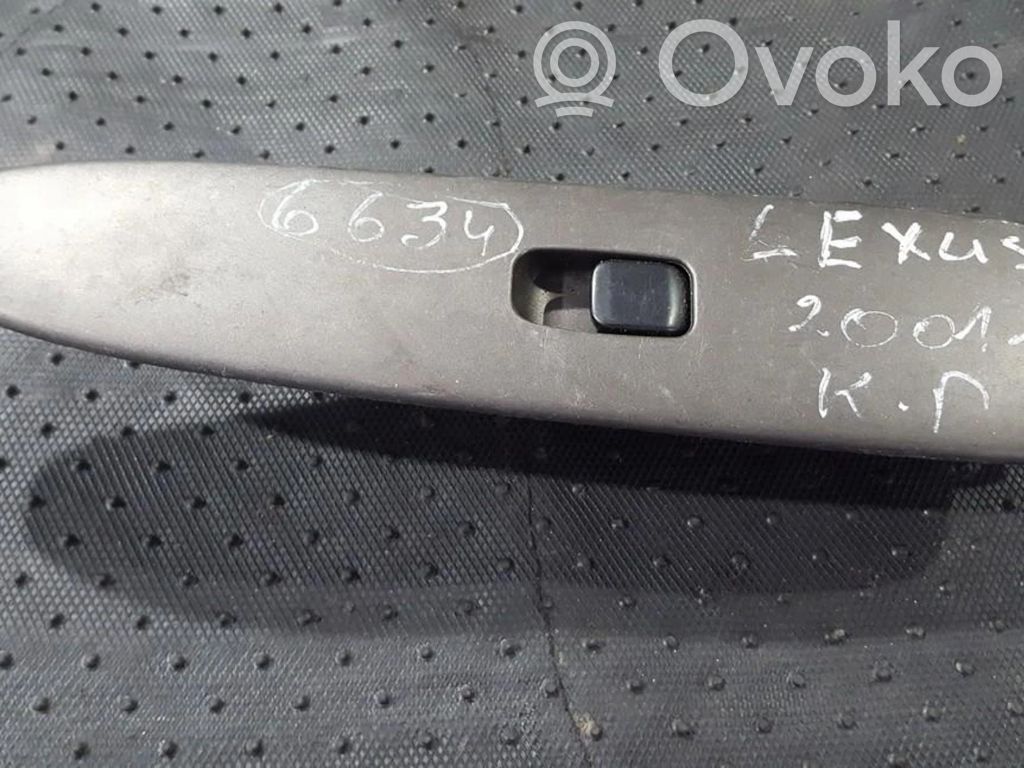 Lexus IS 200-300 Interruptor del elevalunas eléctrico 