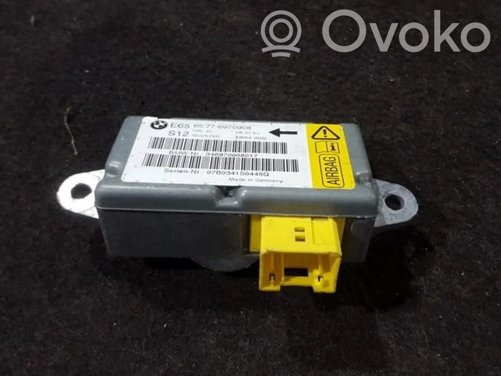 BMW 7 E65 E66 Airbagsensor Crashsensor Drucksensor 