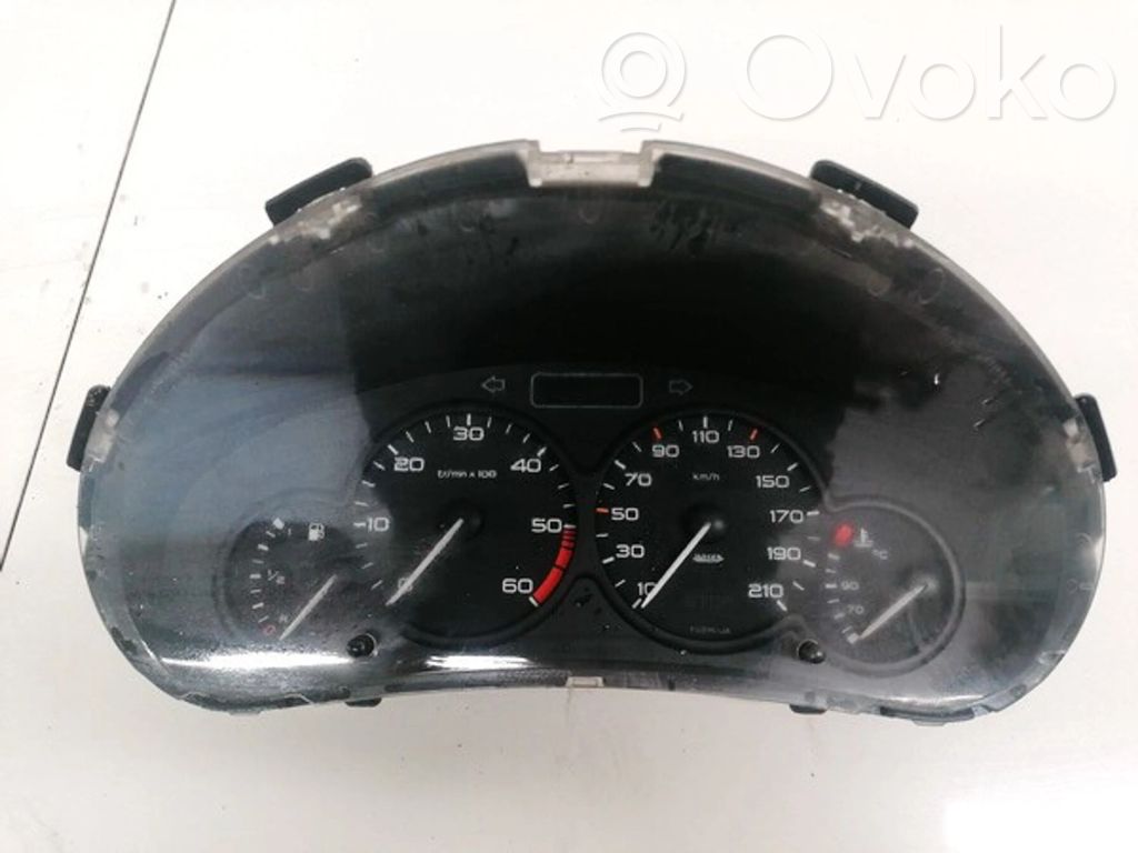 Peugeot 206 Vitezometru (grup de instrumente) 