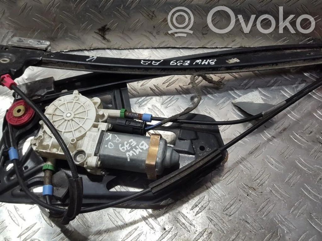 BMW 7 E38 Regulador con motor de la ventanilla de la puerta corredera 