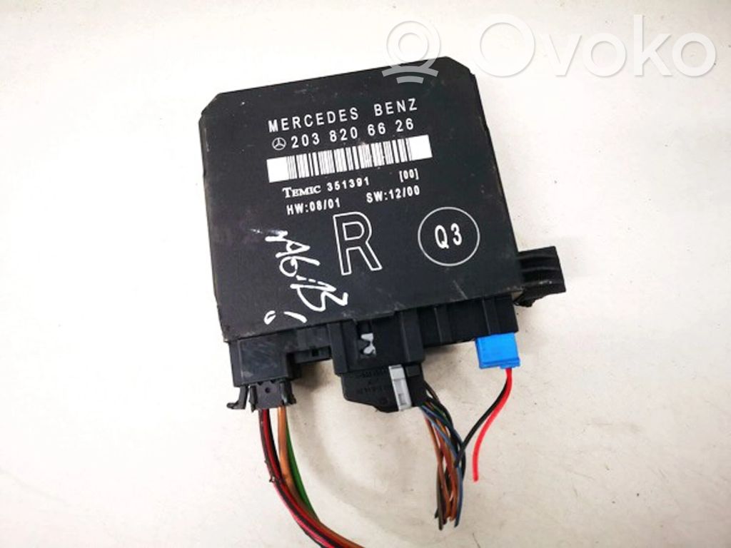 Unité de commande module de porte   2038206626,2038206626