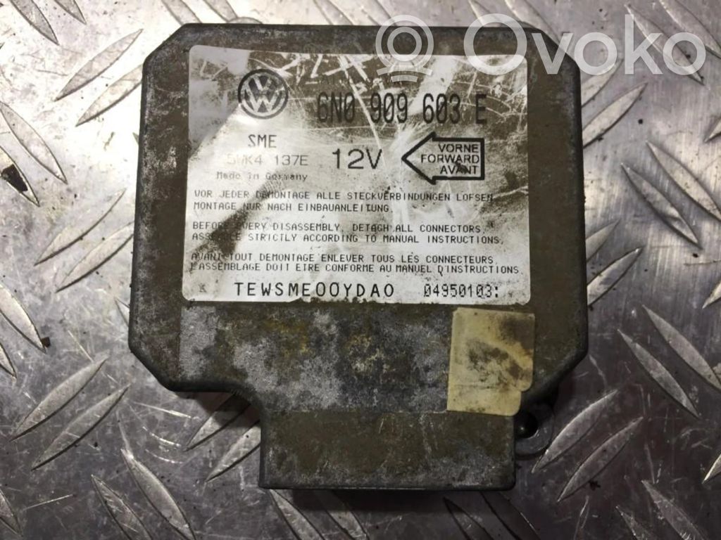 Volkswagen Polo III 6N 6N2 6NF Centralina/modulo airbag