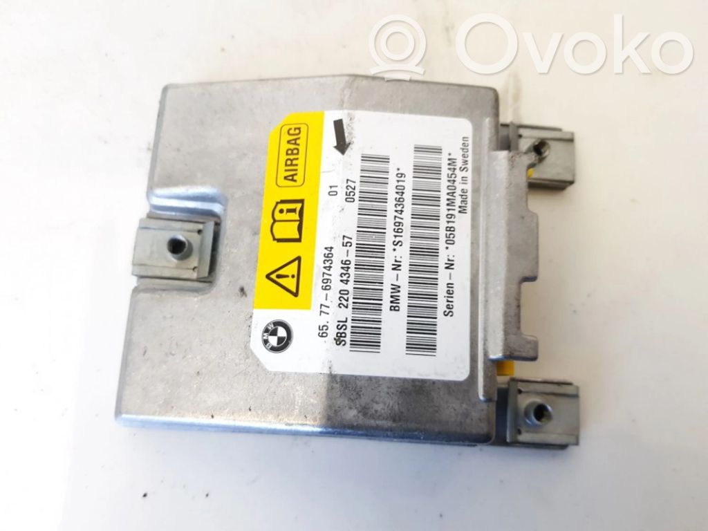 BMW 5 E60 E61 Centralina/modulo airbag 