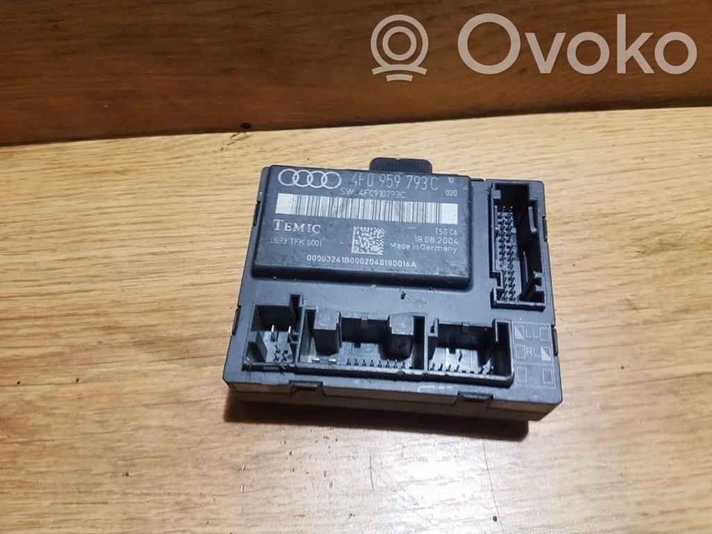 Audi A6 S6 C6 4F Autres unités de commande / modules 
