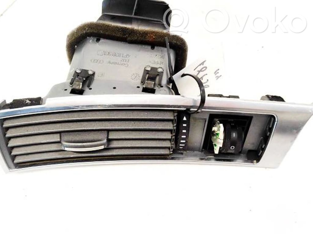 Audi A6 S6 C6 4F Rejilla de ventilación central del panel 