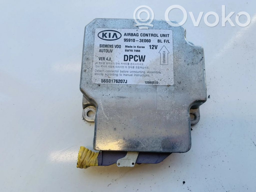 Centralina/modulo airbag   959103E060,959103E060,12080510,5WY67056,959103E060,959103E060
