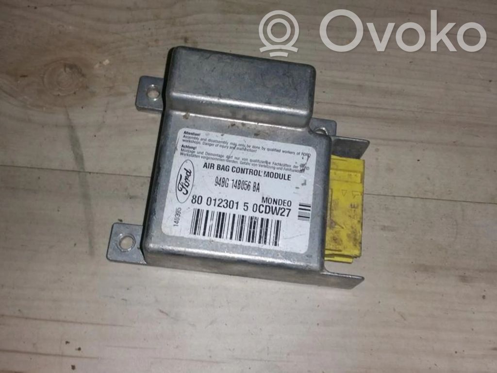 Ford Mondeo MK I Unitate/modul de comandă airbaguri 