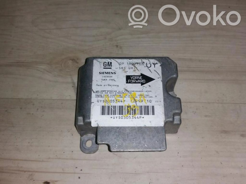 Opel Astra G Centralina/modulo airbag 