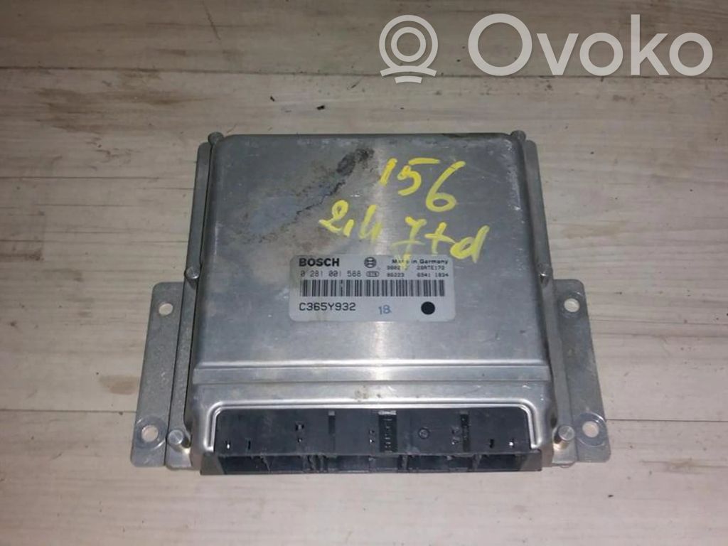 Alfa Romeo 156 Engine control unit/module 