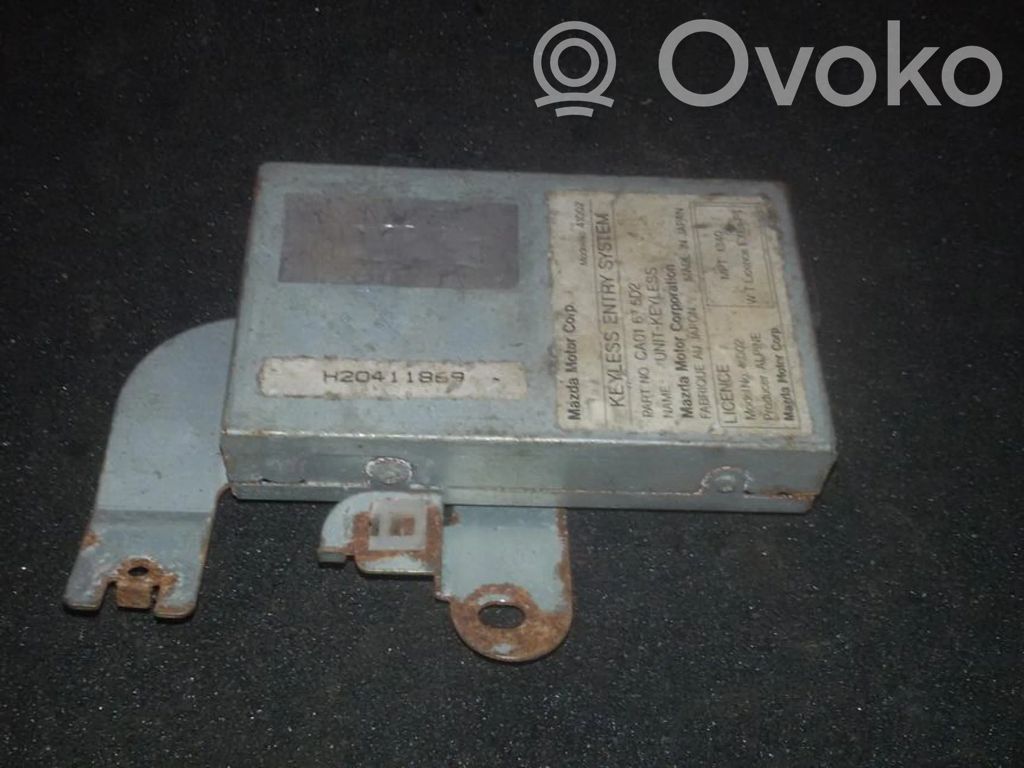 Other control units/modules   CA01675D2,CA01675D2