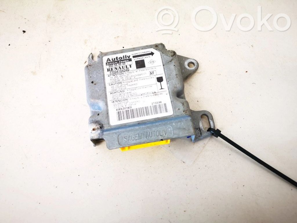 Centralina/modulo airbag   7700418434D,550569000,550569000,7700418434D