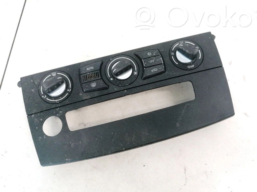 BMW 5 E60 E61 Climate control unit 