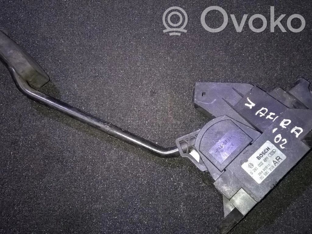 Opel Zafira A Kaasupoljin 