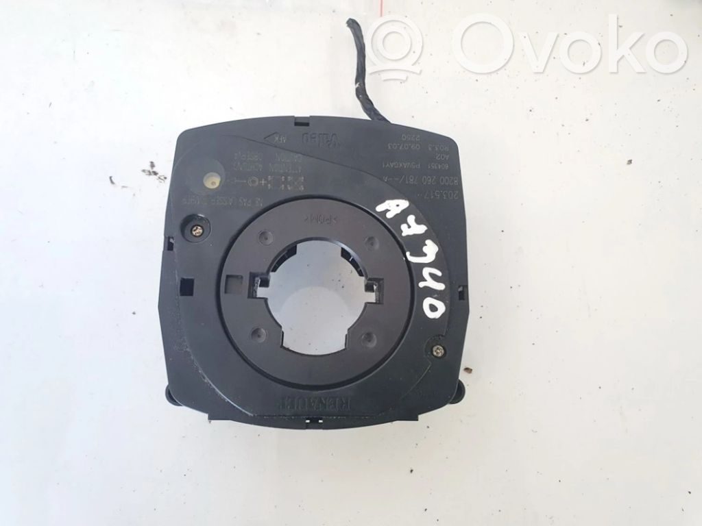 Renault Vel Satis Bague collectrice/contacteur tournant airbag (bague SRS)