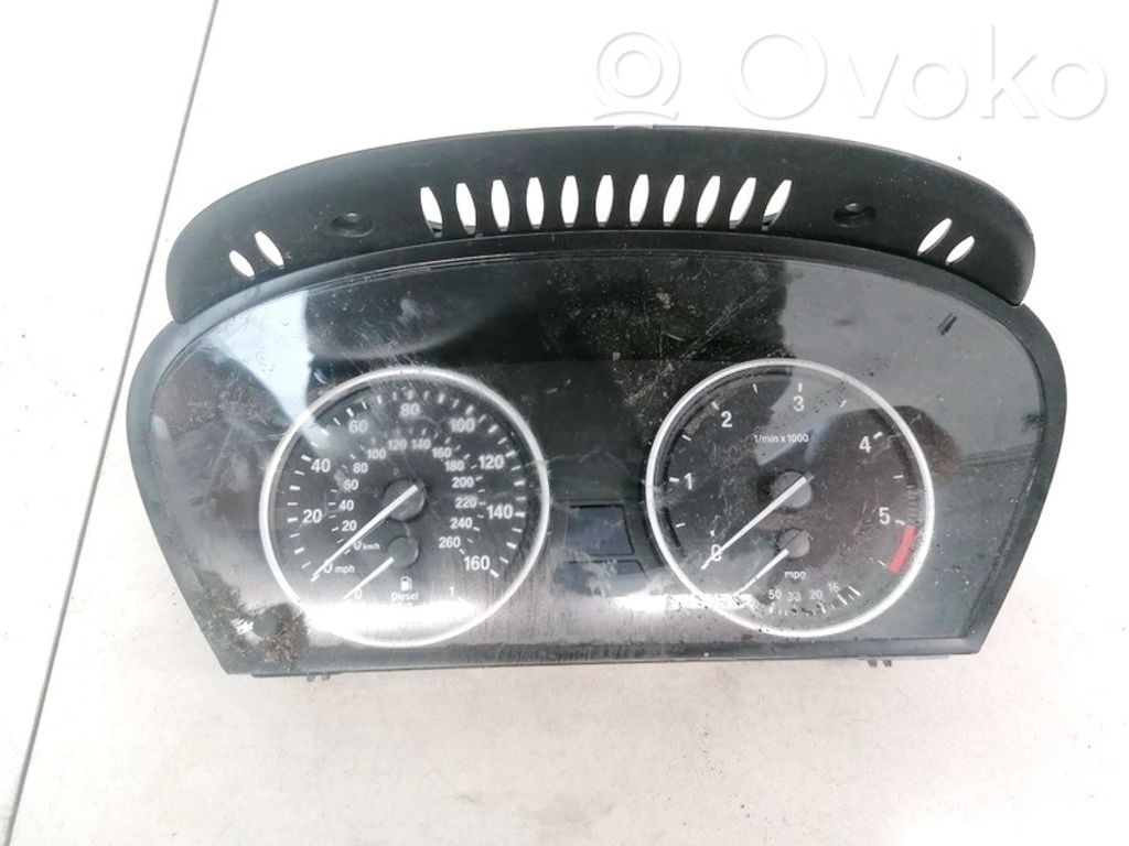 BMW 5 E60 E61 Tachimetro (quadro strumenti) 