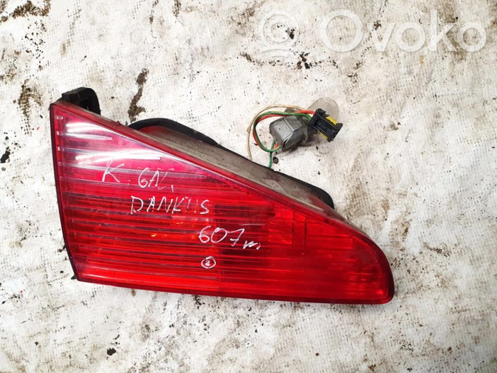 Peugeot 607 Luci posteriori del portellone del bagagliaio 