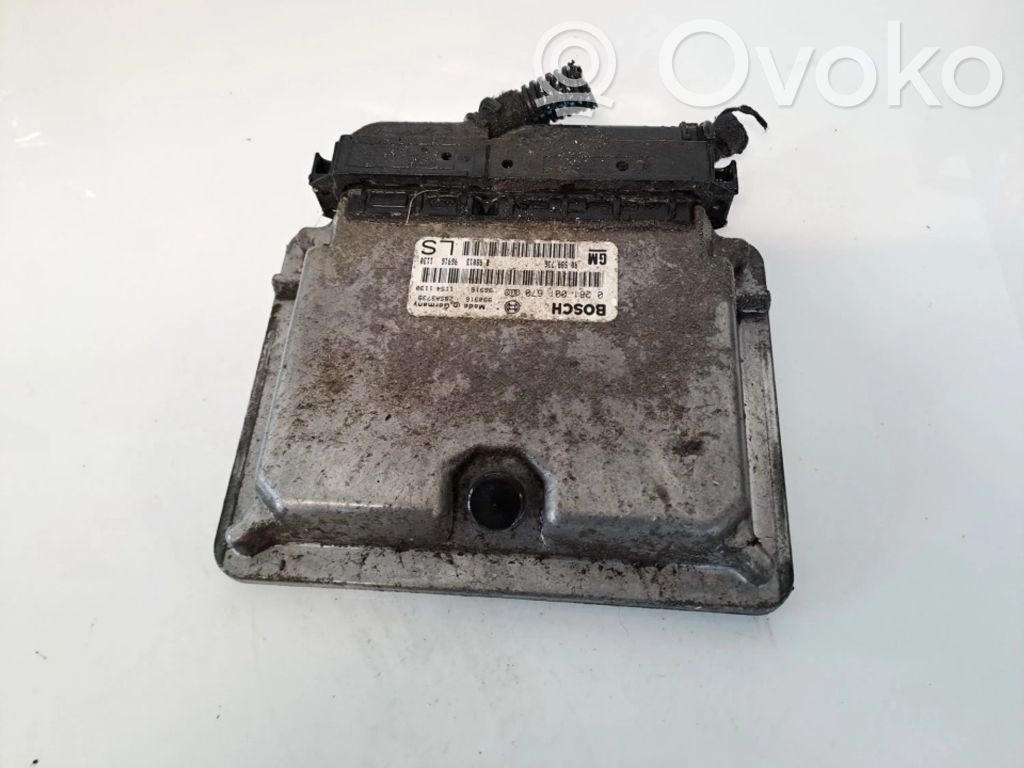 Unidad de control/módulo del motor   0281001670,90589736,0281001670,28SA3739,90589736