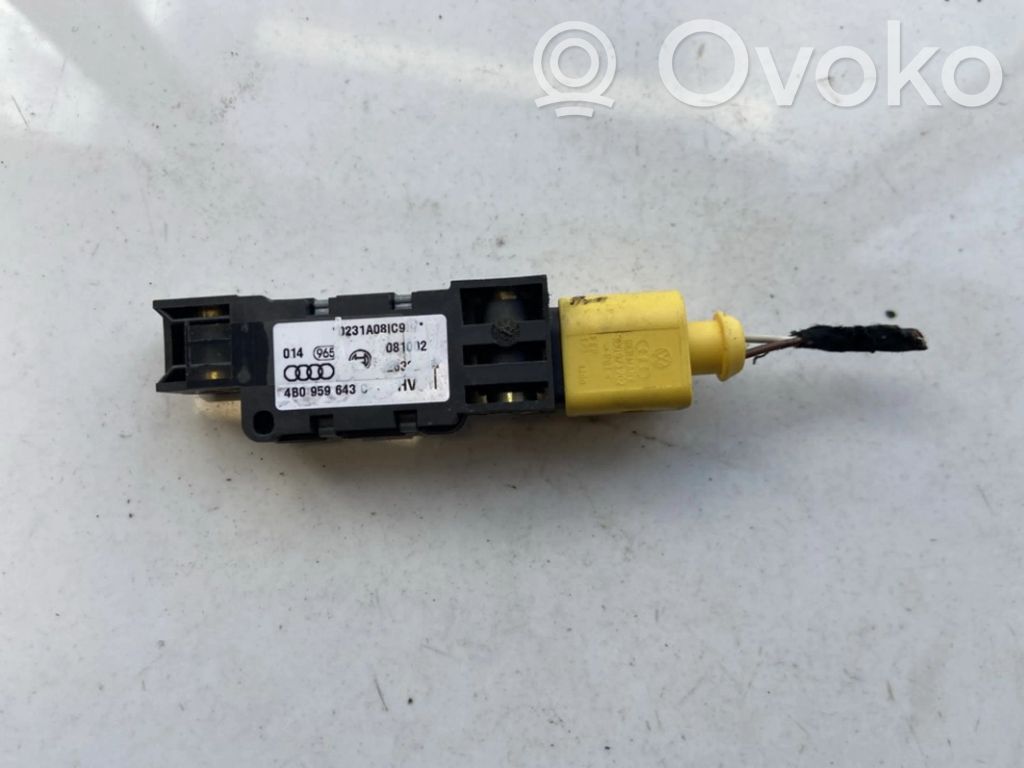 Audi A6 S6 C5 4B Sensore d’urto/d'impatto apertura airbag