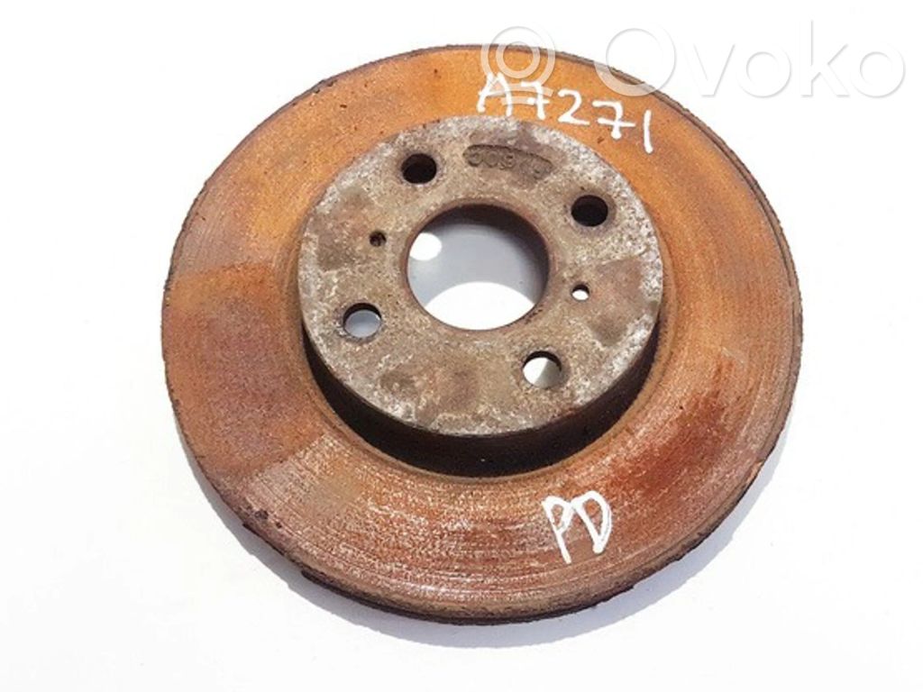 Toyota Yaris Disco del freno anteriore