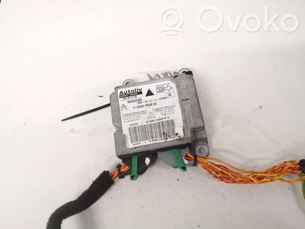Citroen C5 Centralina/modulo airbag