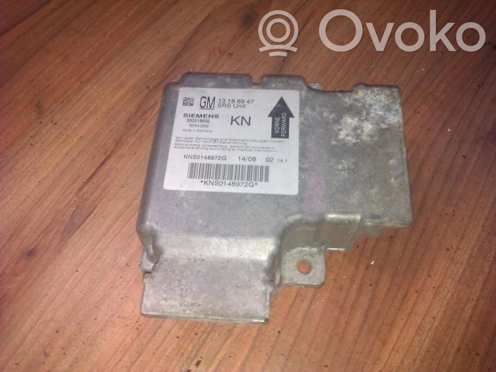 Opel Vectra C Sterownik / Moduł Airbag 