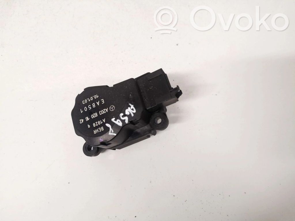 Mercedes-Benz C W203 Motorino attuatore aria 
