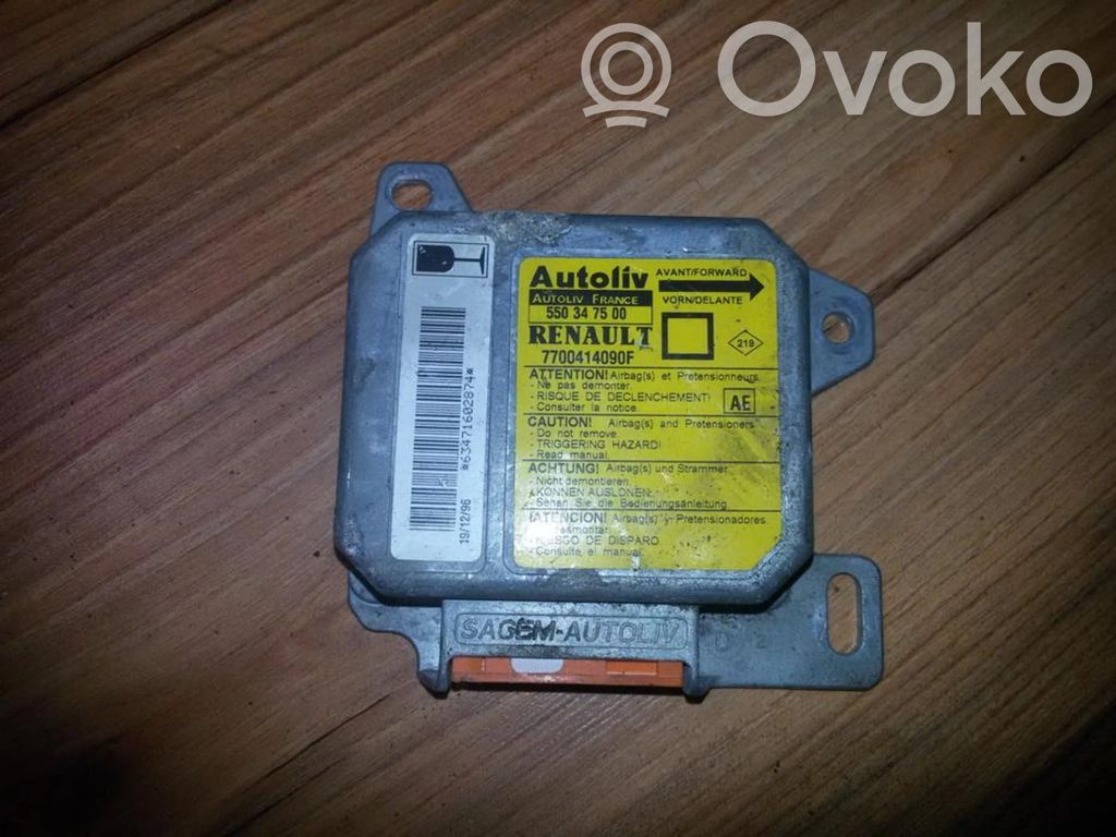 Renault Megane I Centralina/modulo airbag 