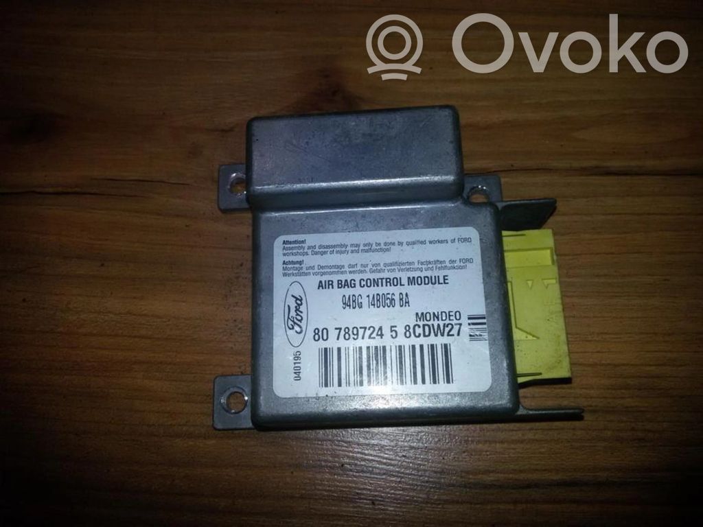 Ford Mondeo MK I Unitate/modul de comandă airbaguri 