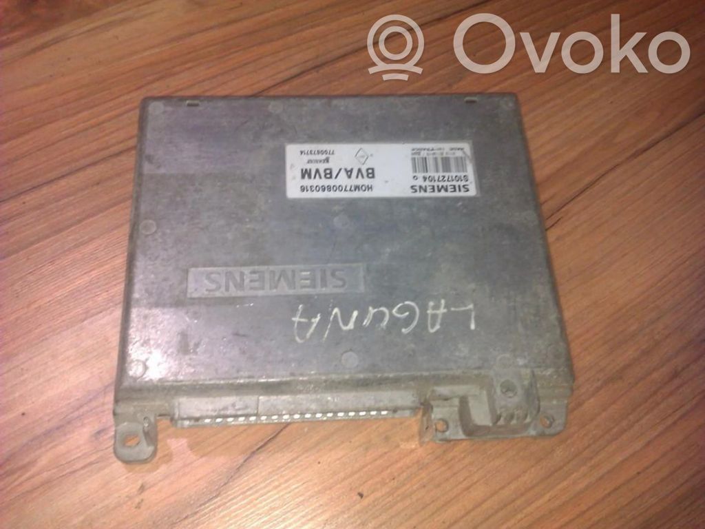 Unidad de control/módulo del motor   7700860316,7700860316