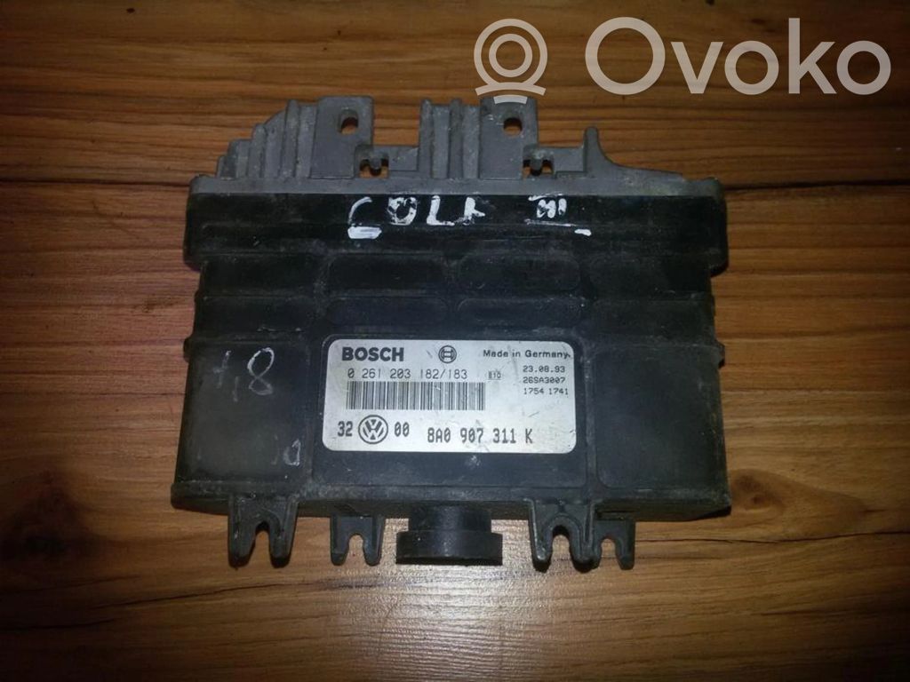 Volkswagen Golf III Unitate/modul de control motor 