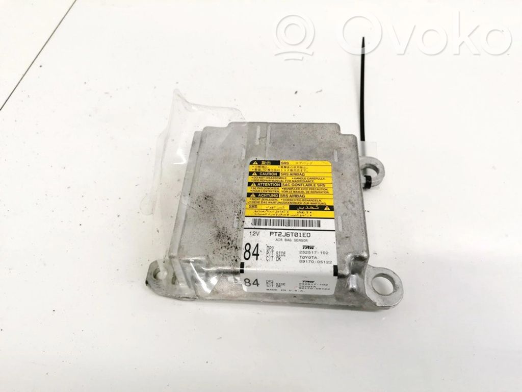 Toyota Avensis T250 Centralina/modulo airbag 