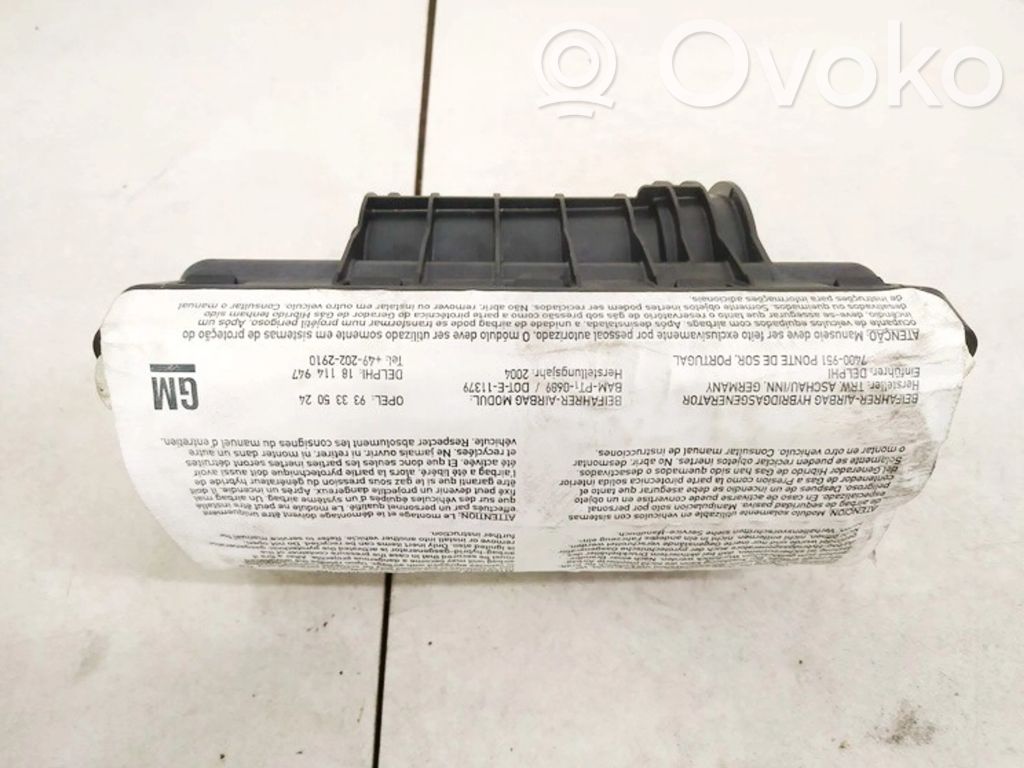 Airbag de passager   16835554,16835554