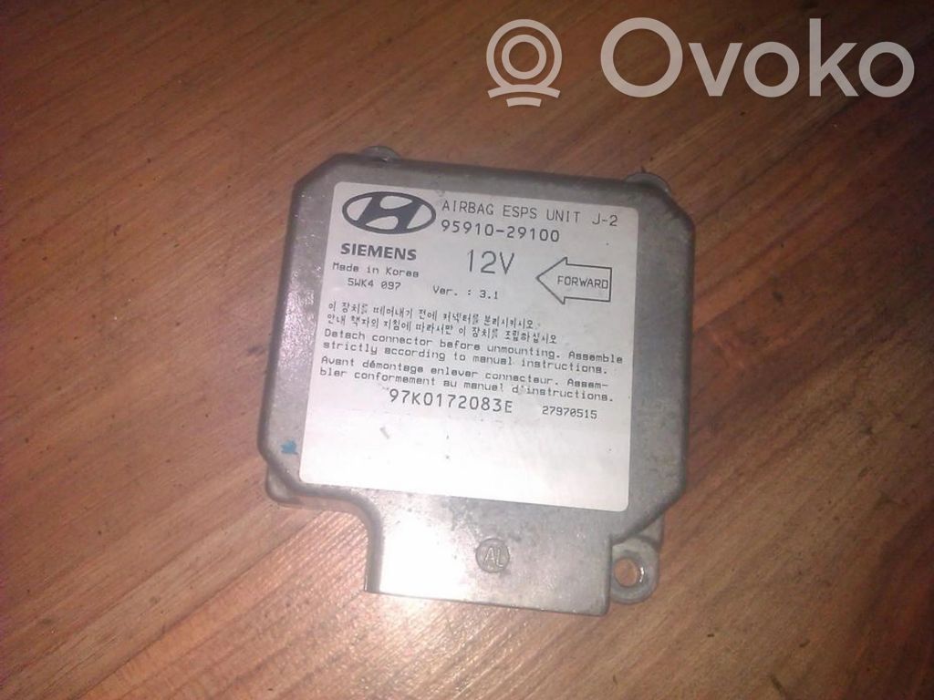 Hyundai Elantra Centralina/modulo airbag