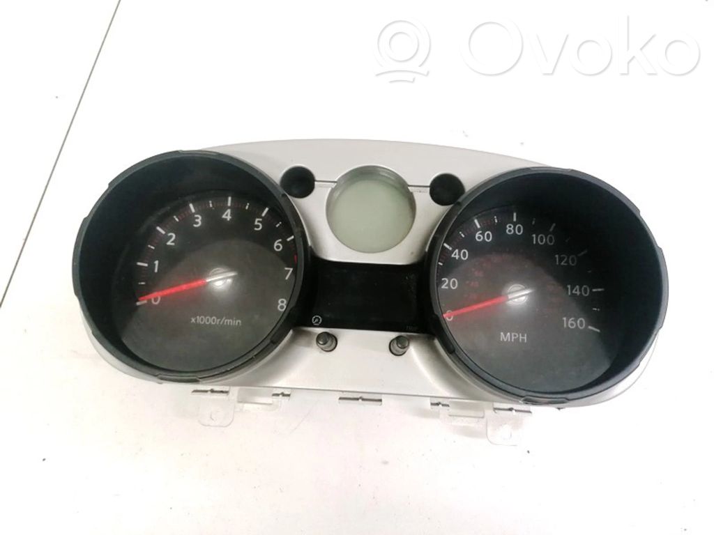 Nissan Qashqai+2 Nopeusmittari (mittaristo)