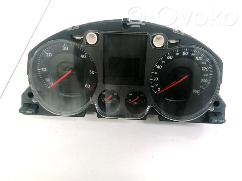 Volkswagen PASSAT B6 Vitezometru (grup de instrumente) 