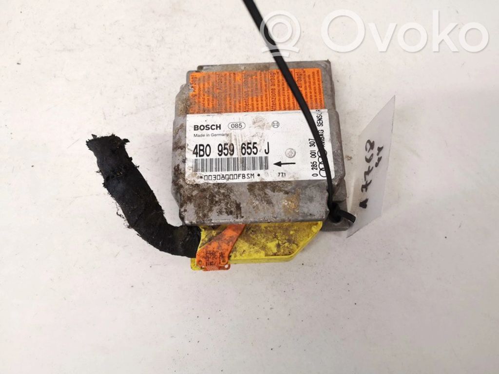 Turvatyynyn ohjainlaite/moduuli   4B0959655J,0285001307,0285001307,4B0959655J