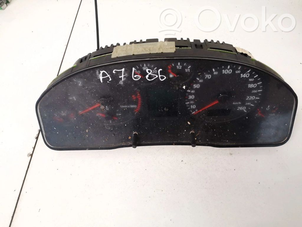 Audi A6 S6 C5 4B Tachimetro (quadro strumenti) 