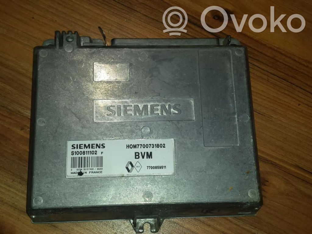 Engine control unit/module   S100811102F,H0M7700731802,H0M7700731802,S100811102F