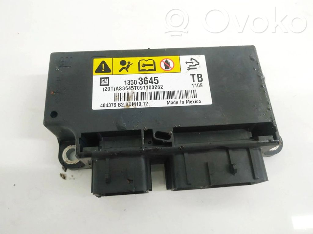 Opel Insignia A Centralina/modulo airbag 