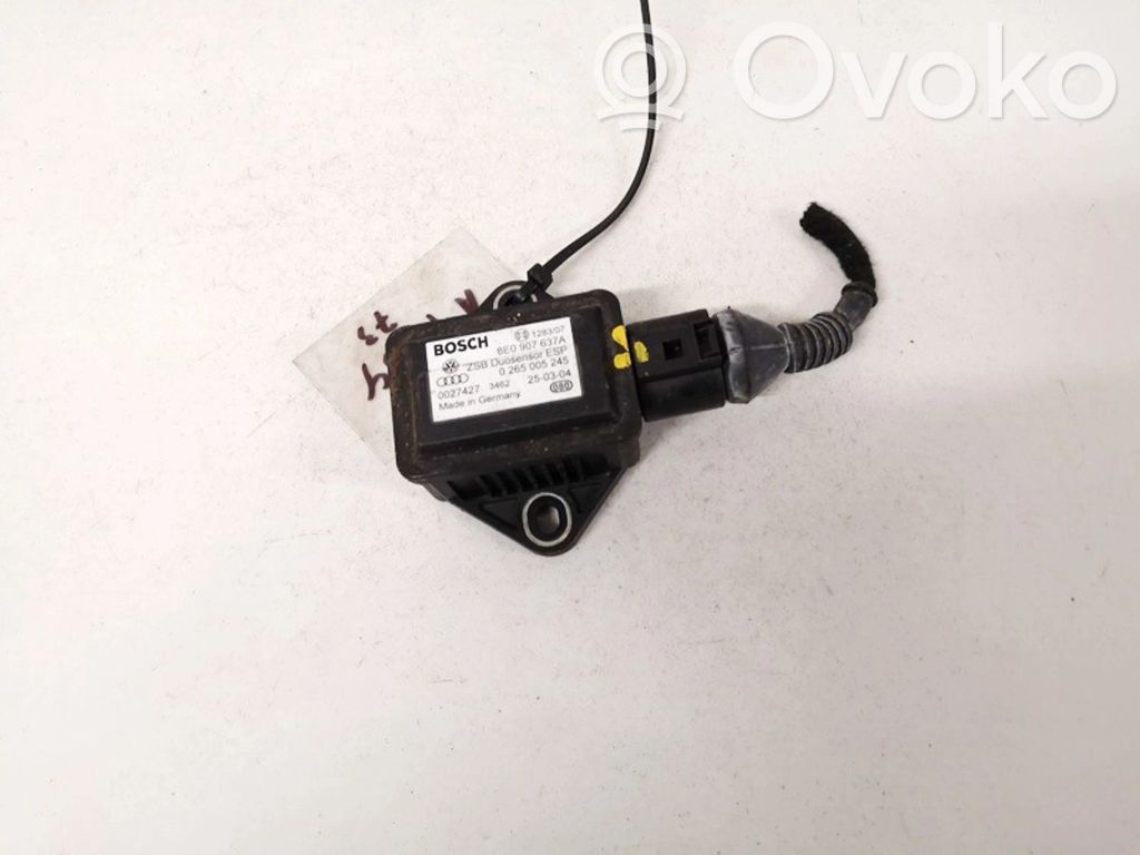 ESP Drehratensensor Querbeschleunigungssensor   8E0907637A,0265005245,0265005245,8E0907637A