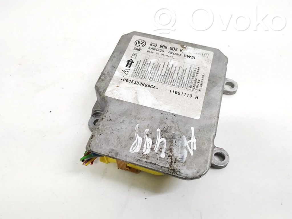 Skoda Fabia Mk2 (5J) Centralina/modulo airbag