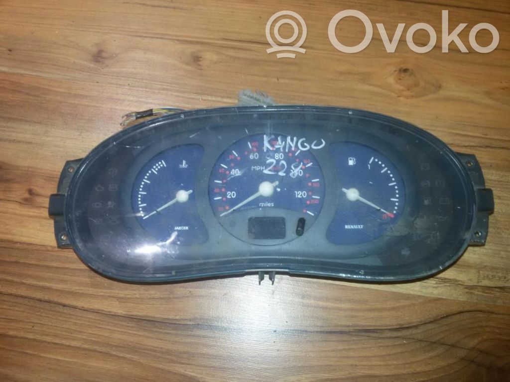 Renault Kangoo I Geschwindigkeitsmesser Cockpit 