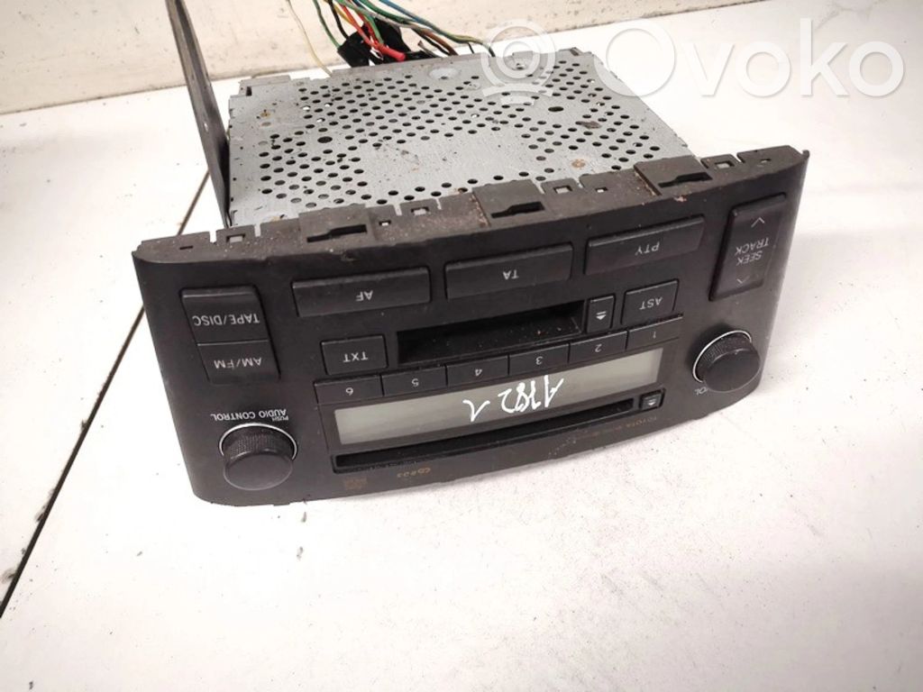 Toyota Avensis T250 Unitate principală radio/CD/DVD/GPS 