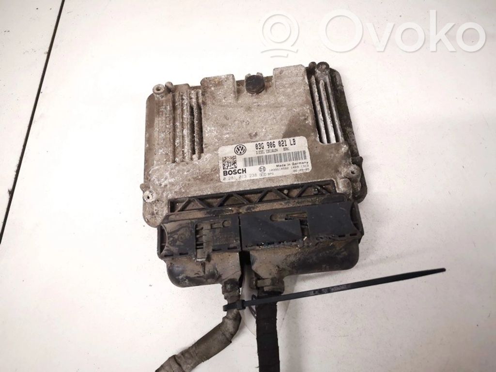 Unitate/modul de control motor   03G906021LB,0281013238,0281013238,03G906021LB